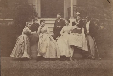 Unknown group, 1860s